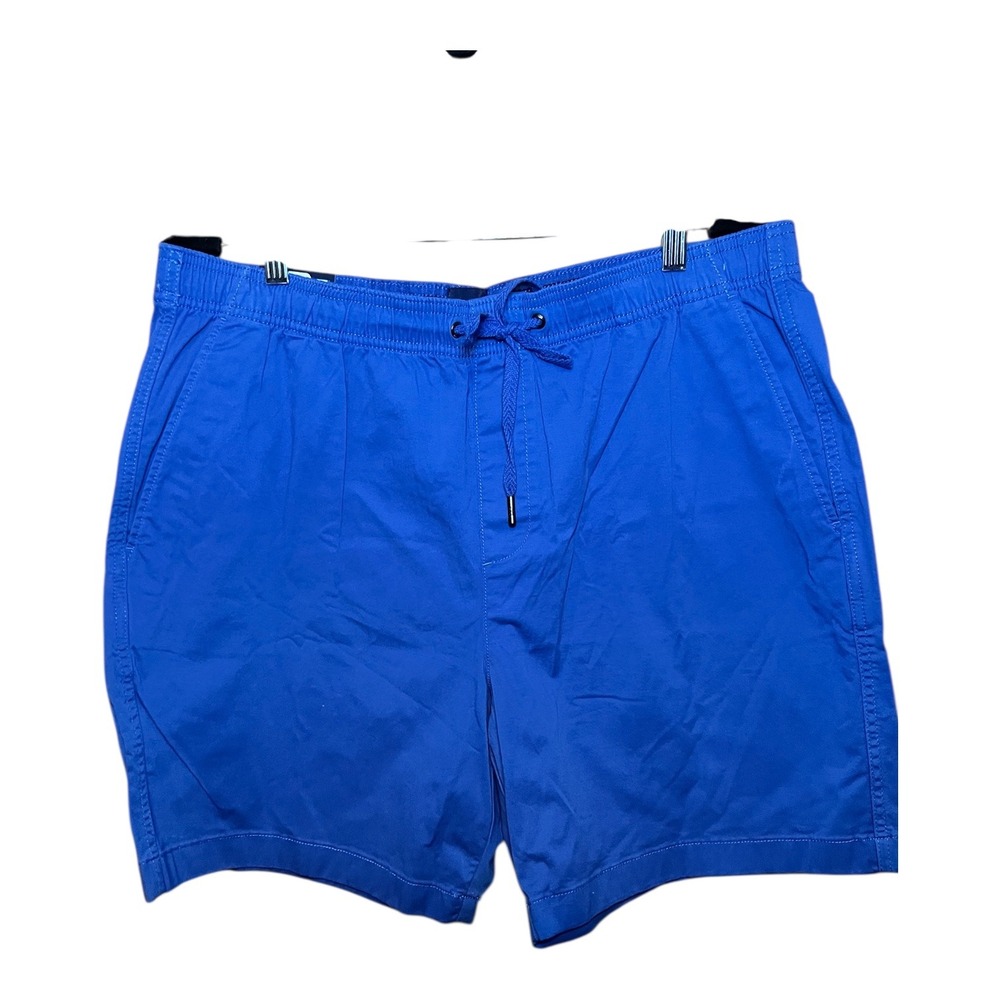 GAP Mens Blue Pull On Shorts Elastic Waist Drawstring‎ Casual Size XL